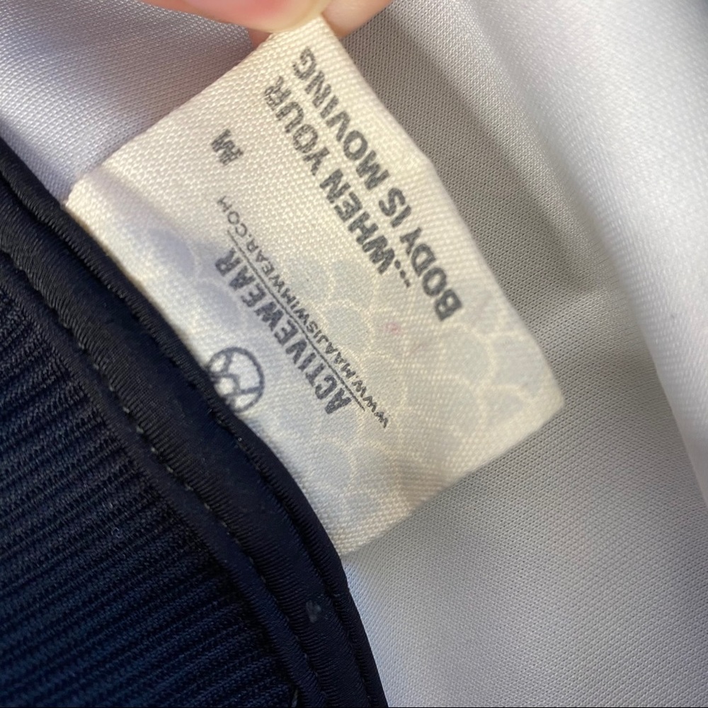 Maaji Geometric Pattern Active Zip Up Track Jacket - image 6